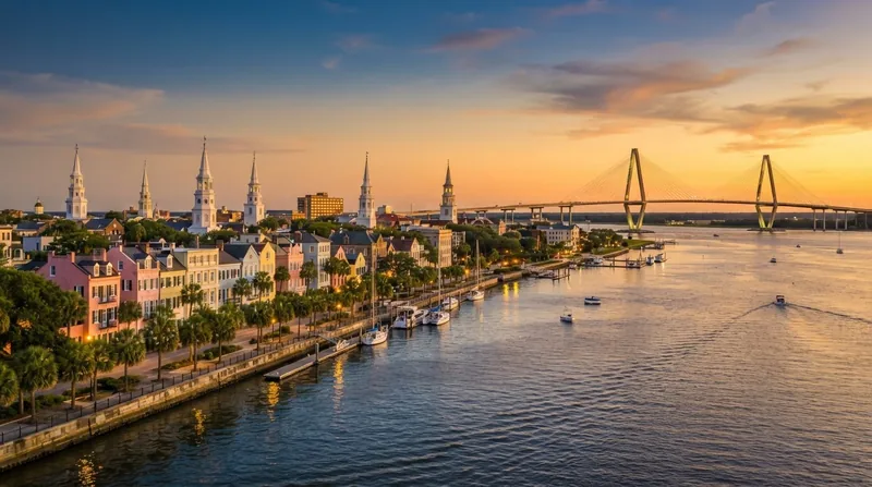 Charleston skyline representing South Carolina business opportunities